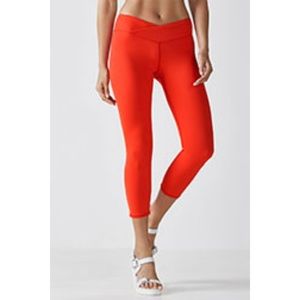 Fabletics red capri leggings